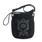 Black leather bags "Mexico"