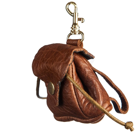 Schlusseanhangel Rucksack braun