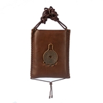 Geldbeutel mit ornament braun