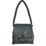 Tasche "Knopf" Blau