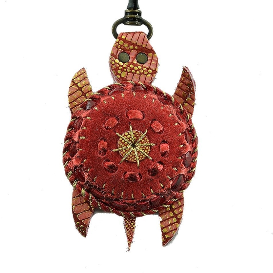 Schlusselanhangel Schieldkrote rot