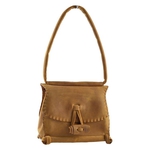 Tasche "Knopf" Braun