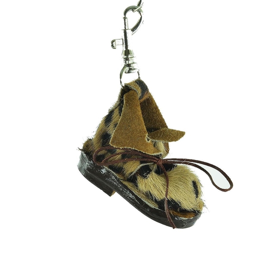 Schlusselanhangel Schuhe fleckig gelb
